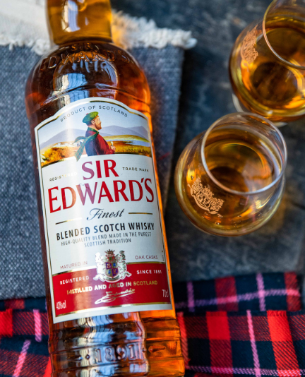 ✓✓✓ Mini bouteille de whisky SIR EDWARDS au meilleur prix