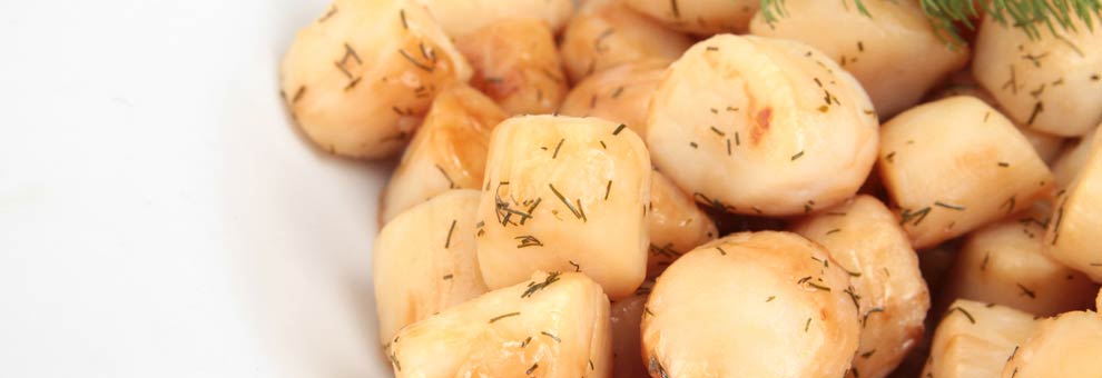 Tagliatelles et noix de Saint-Jacques flambées au whisky