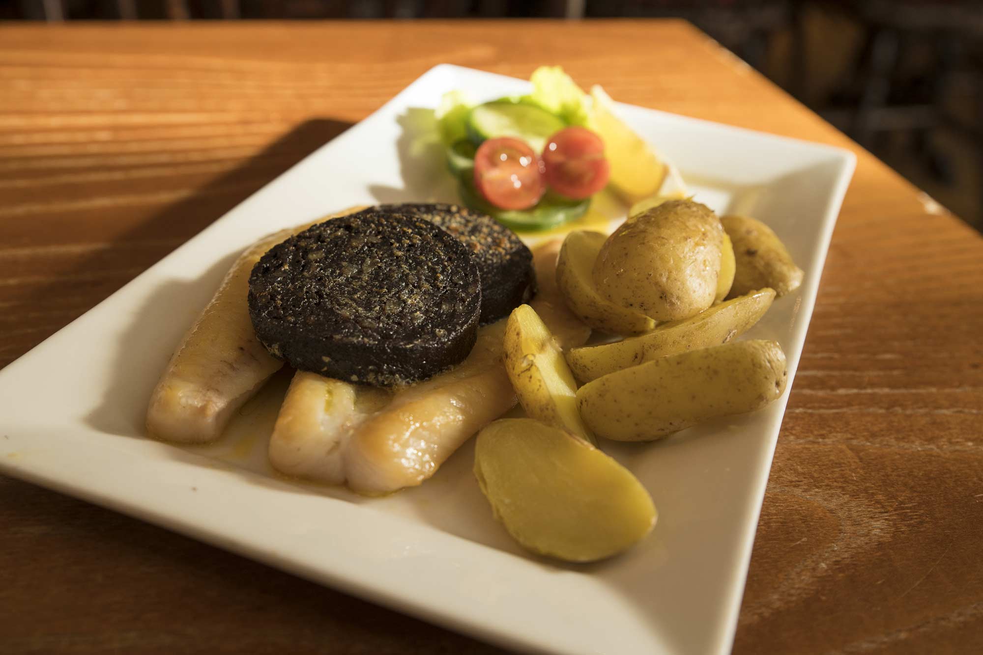 Haddock et black pudding, deux spécialités d’Écosse Whisky Sir Edward's