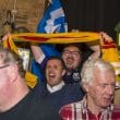 The Saltire and the rampant lion