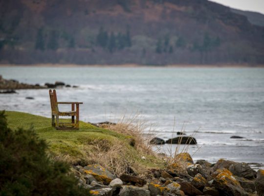 En attendant les phoques du Loch Fleet