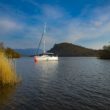 Lever la voile sur le Loch Lomond