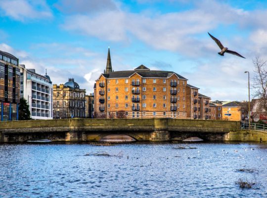 Marcher le long de Water of Leith