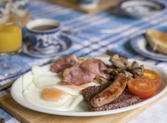 Ce matin, petit-déjeuner écossais !