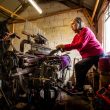 In a Harris Tweed weaving workshop