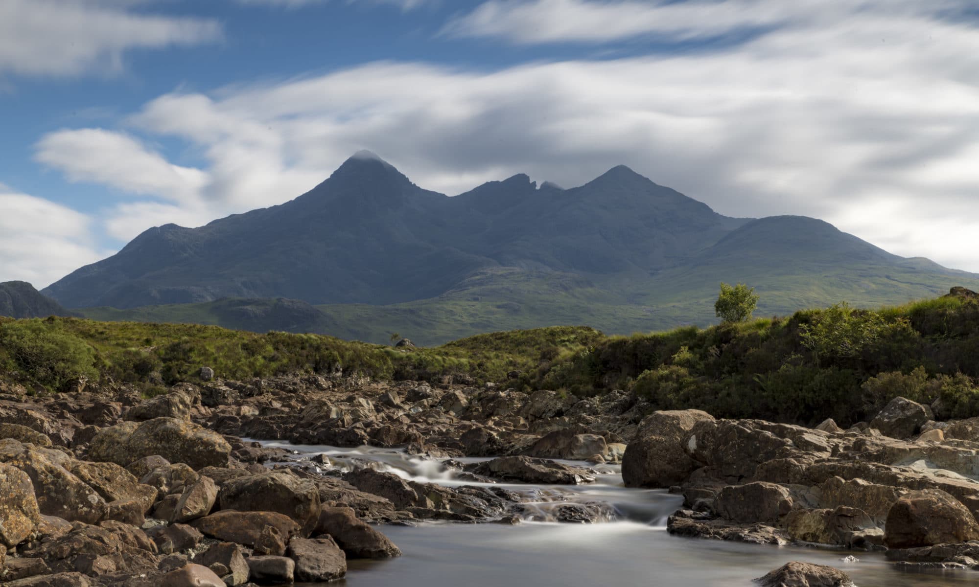 rivière sligachan île de Skye