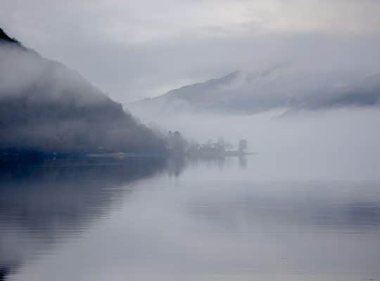 Brume matinale sur le Loch Long