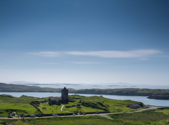 L’église de St Clément, la pointe sud de Harris