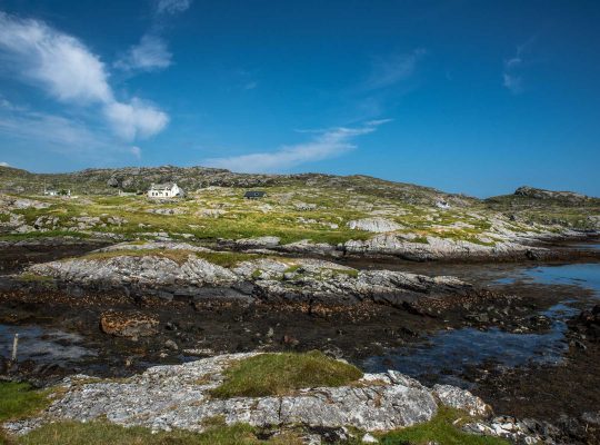 Sur la Golden road de l’île de Harris