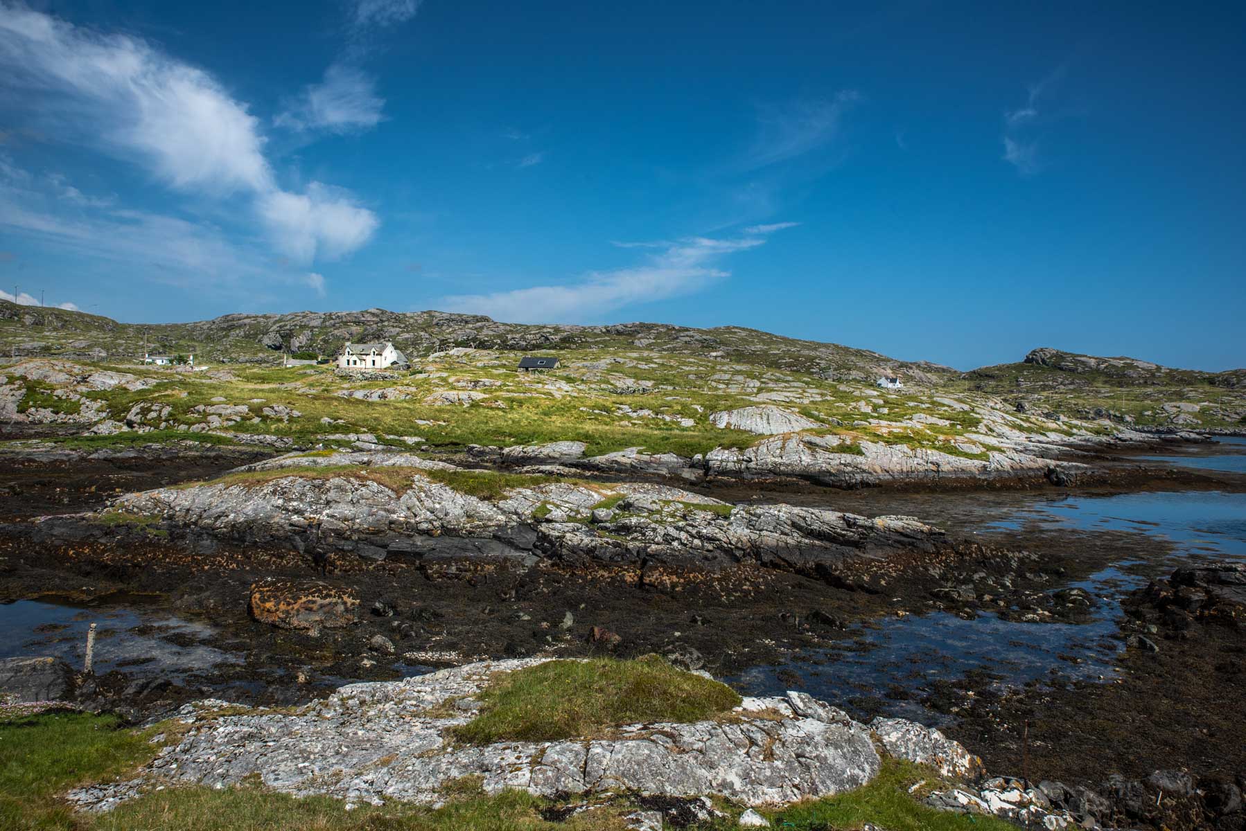 Sur la Golden road de l’île de Harris