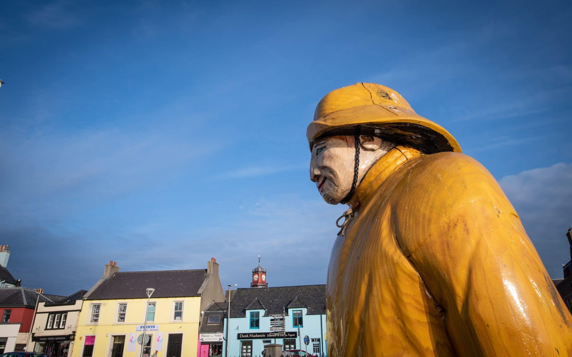 Le pêcheur de Stornoway Écosse