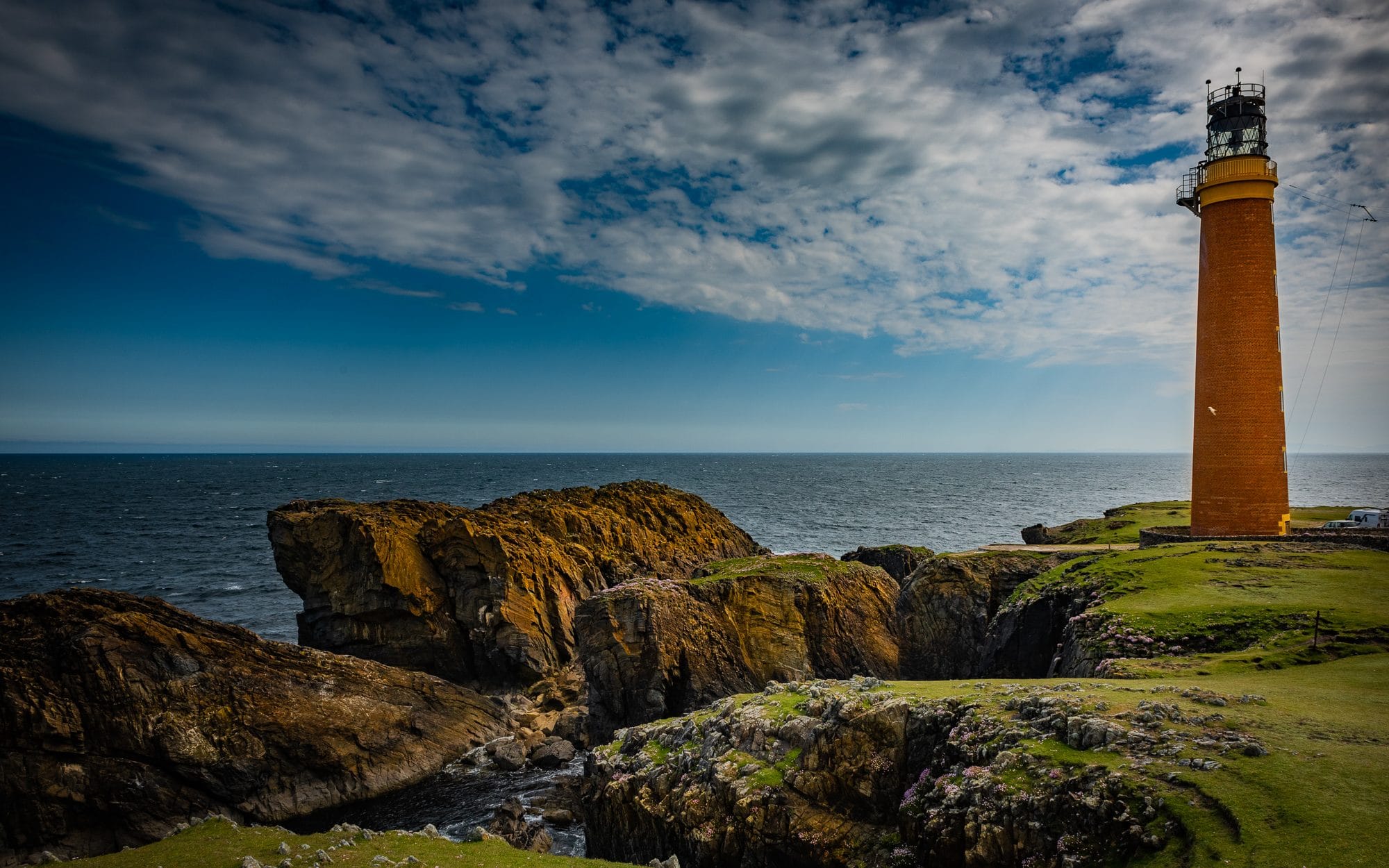 Le phare de Butt de l'île de Lewis