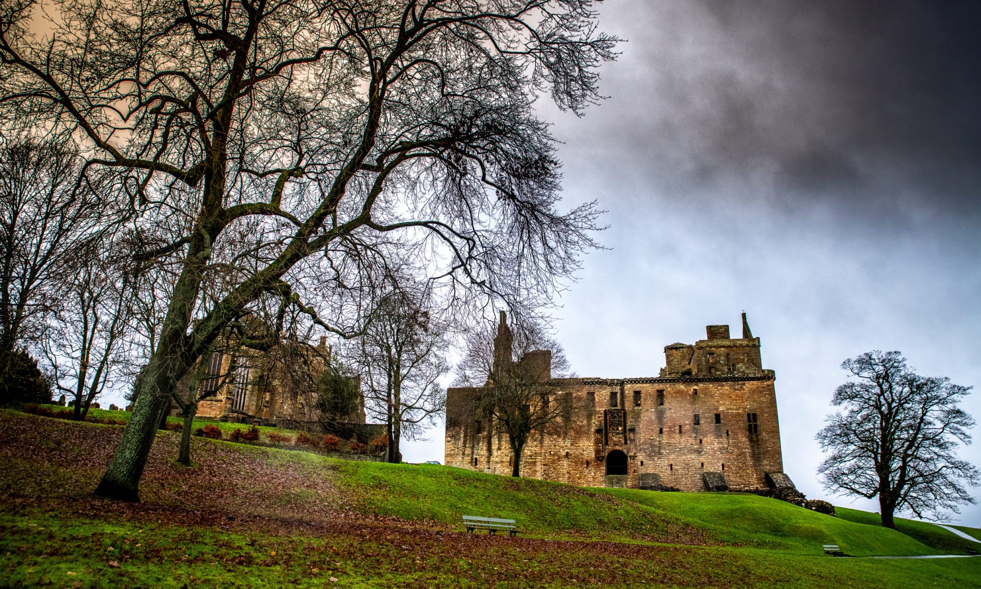 Linlithgow un vrai palais royal en Écosse