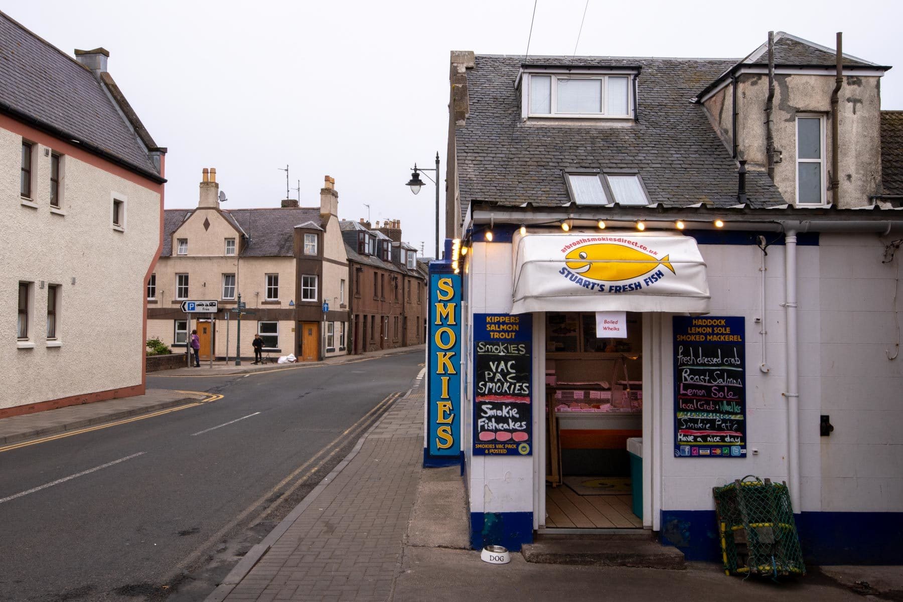 Au pays du fameux Arbroath smokie