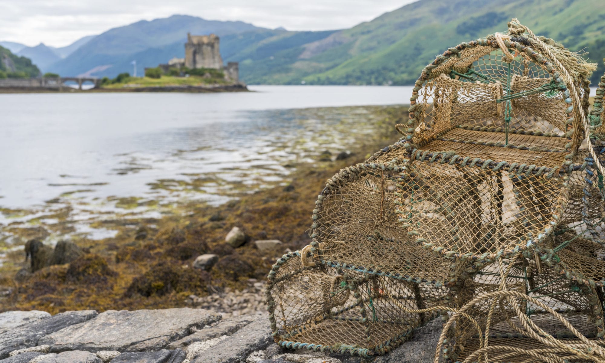 Les pêcheurs d’Eilean Donan Castle