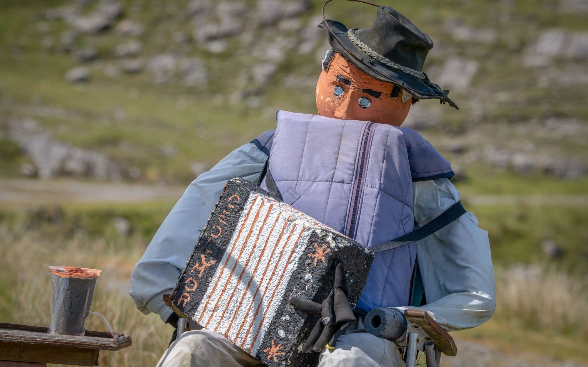 Un drôle de musicien sur les routes de Lewis