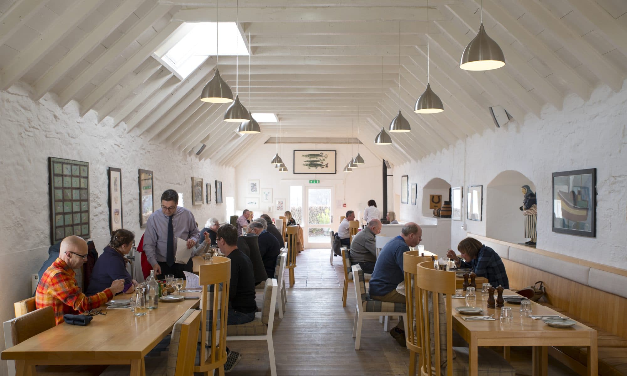 Une pause au bar à huîtres du Loch Fyne