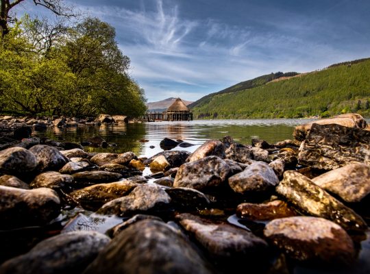 Le crannog du loch Tay