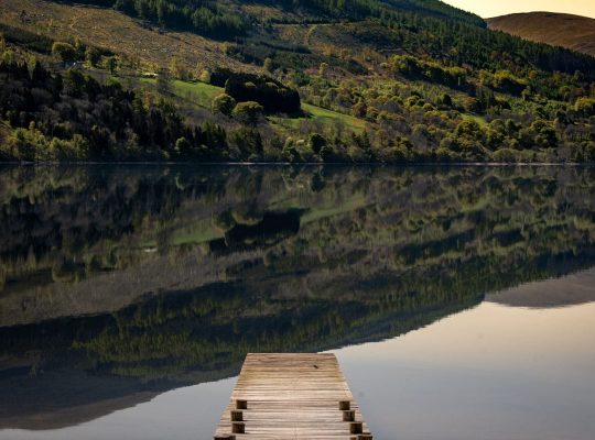 Loch Tay, un vrai miroir