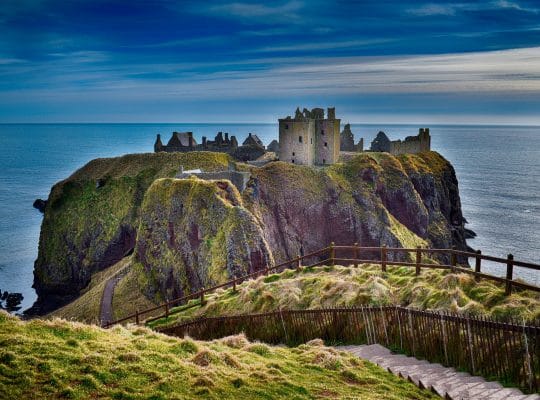 Dans les méandres de Dunnottar Castle