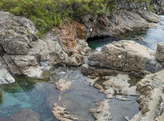 A dip in the Fairy Pools!