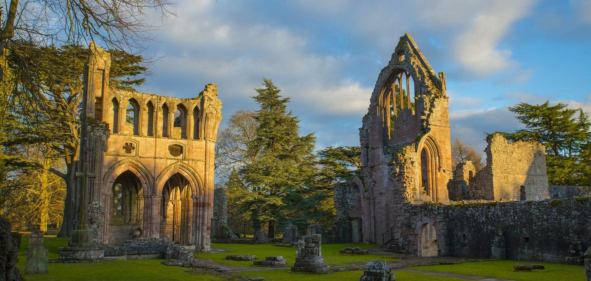 Dryburgh Abbey, la pacífica