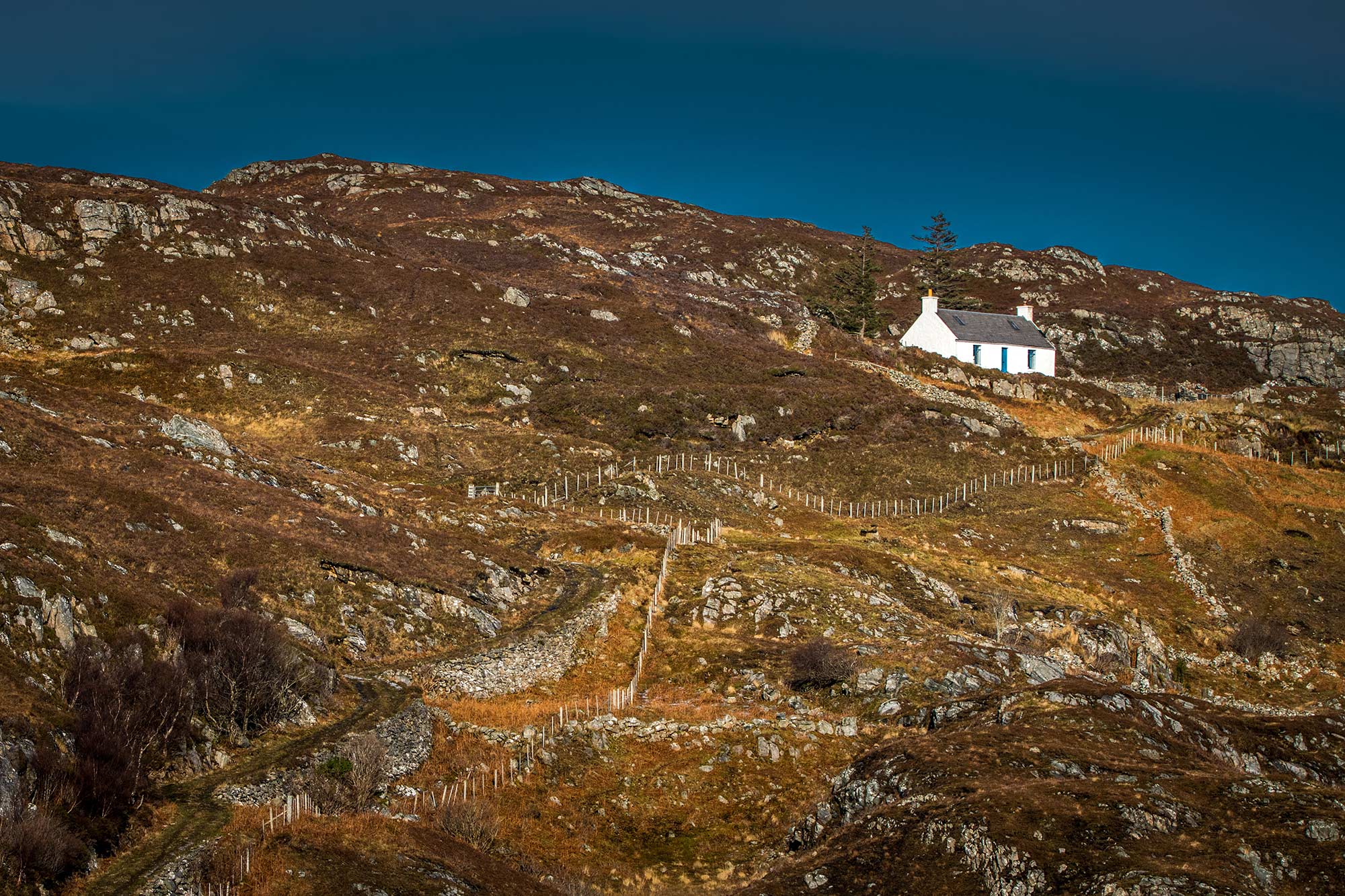 The little house on the hill