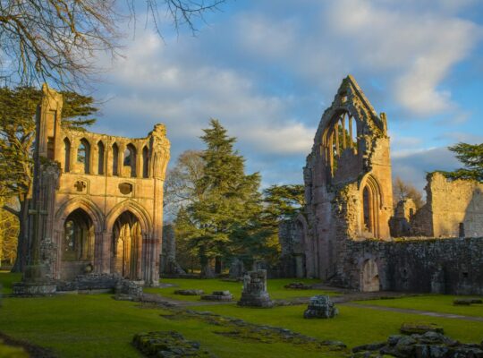 Dryburgh Abbey, the peaceful