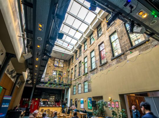 A nice moment at the Center for Contemporary Arts