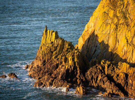 Mull of Galloway, the road paved with gold
