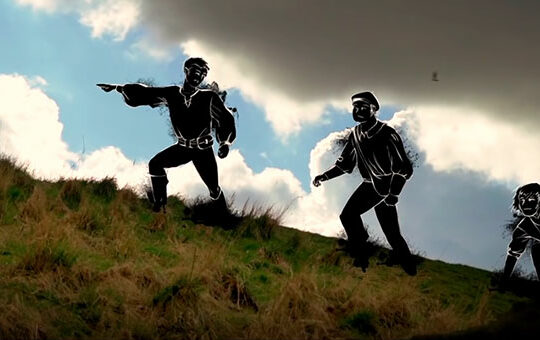 The seat of King Arthur and the 17 coffins