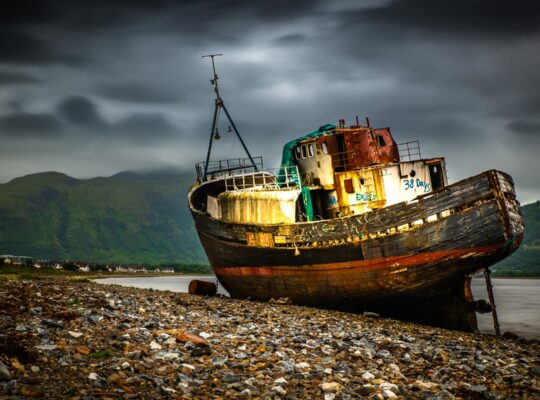 The Corpach wreck
