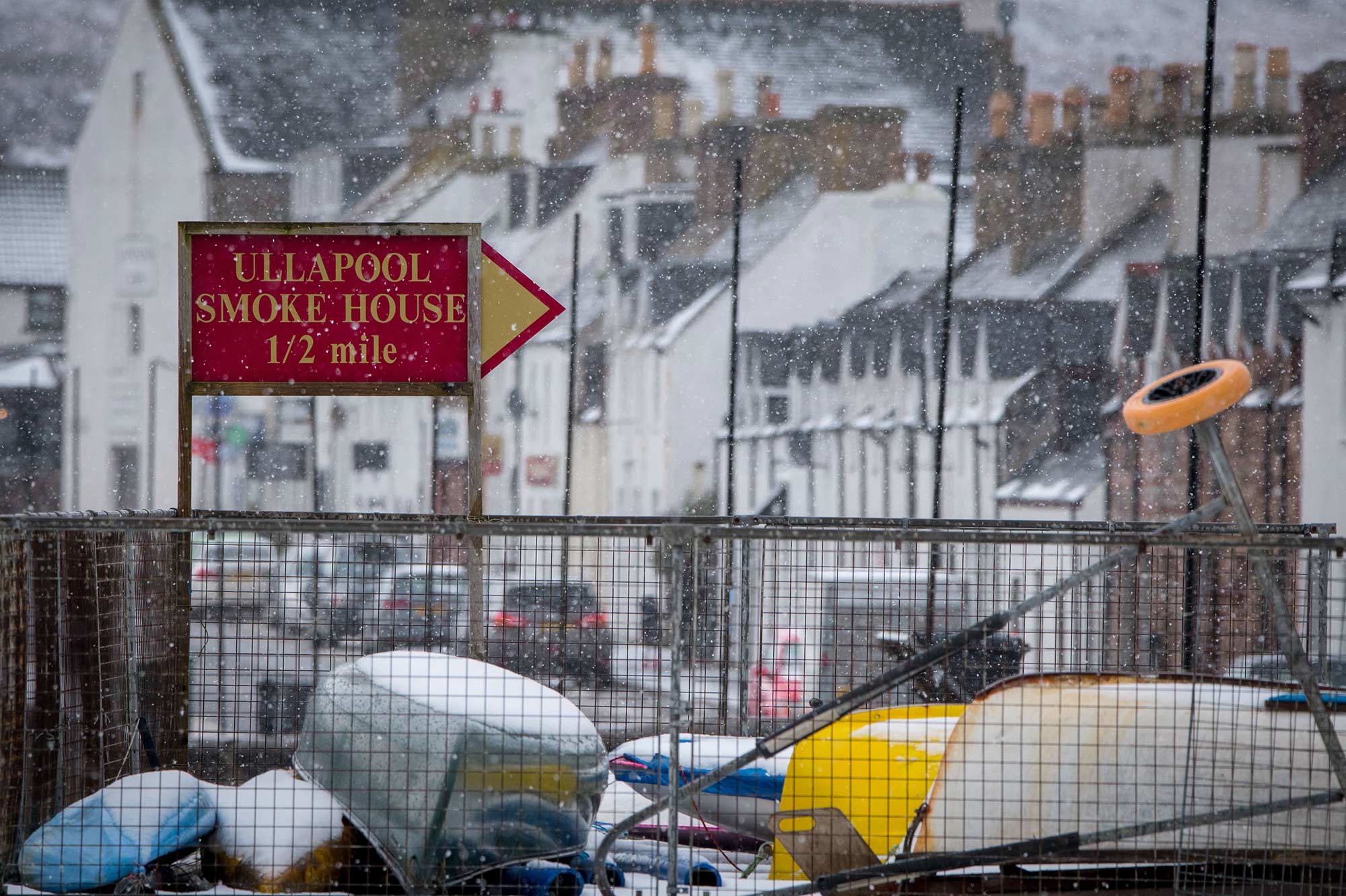 Ullapool, a stroll on the harbor