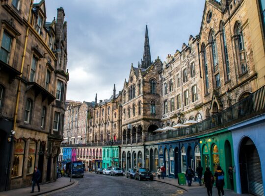 Victoria Street, Edinburgh’s Rainbow Street